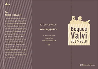 tríptic Beques Valvi tríptic Beques Valvi